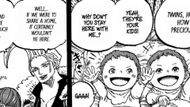 Twins, Shamrock and Shanks, meet their father (Image Source: Shueisha)